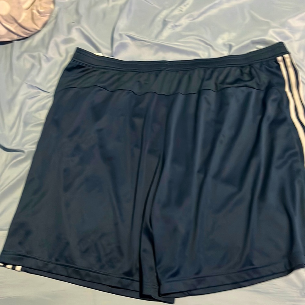 Black and white basketball shorts